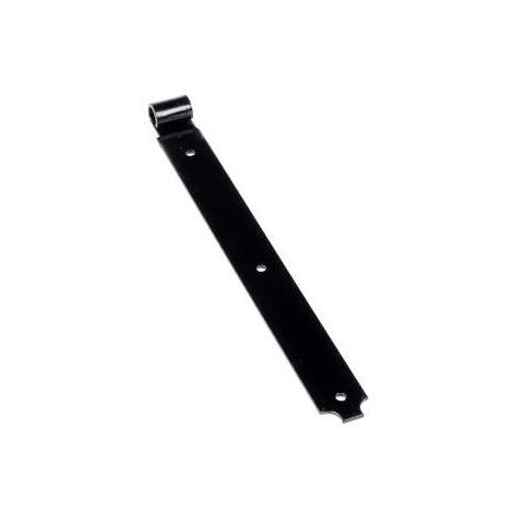 BANDELLA PESANTE NERA 40X4,5CM SPESSORE 4MM