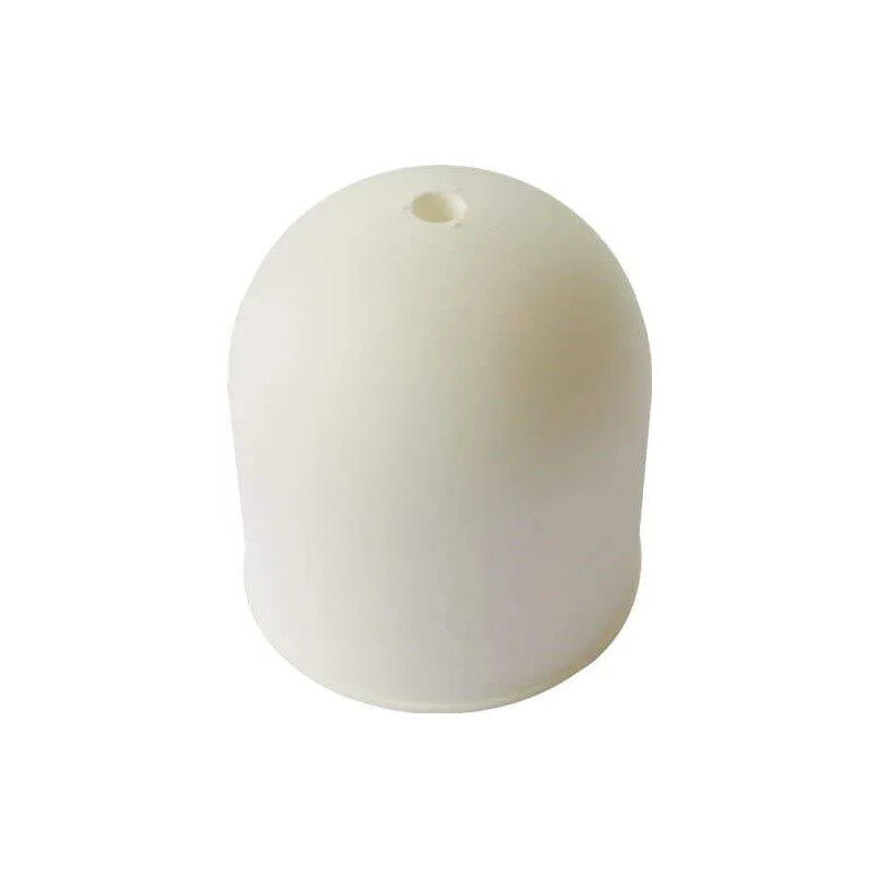 

Electraline - Clavija de plástico blanca, diámetro 68mm