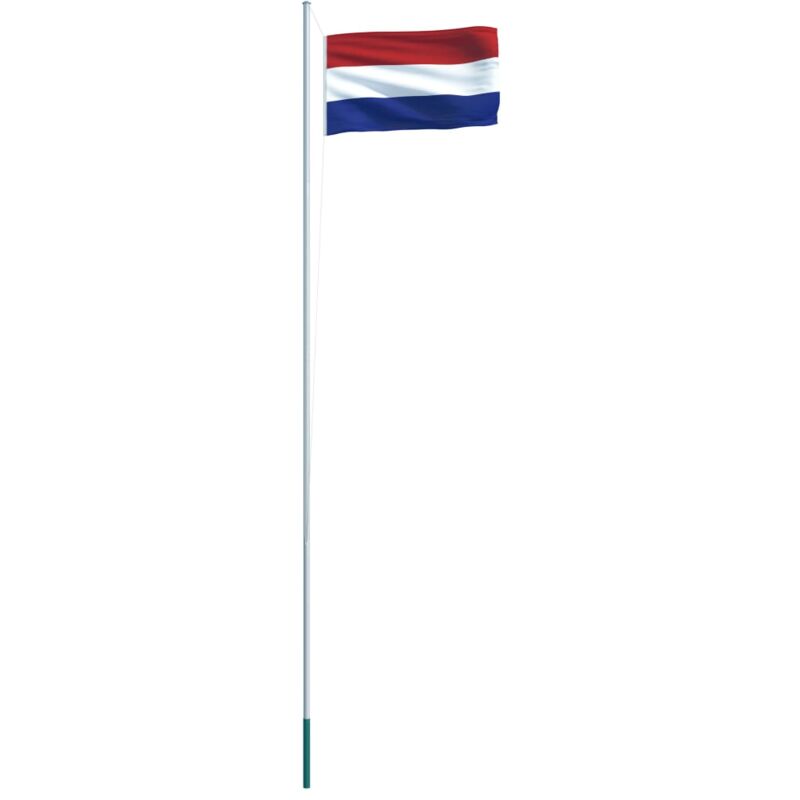 

vidaXL Bandera de Holanda y Mástil de Aluminio 6,2 m