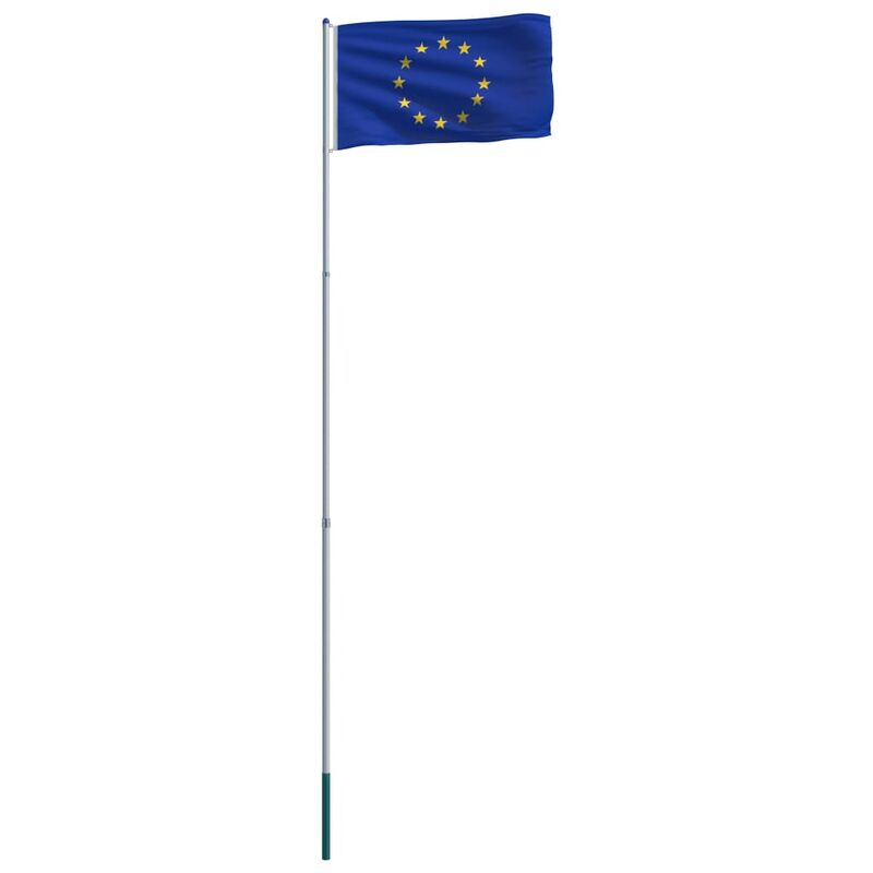 

vidaXL Bandera de la Unión Europea y Mástil de Aluminio 6 m