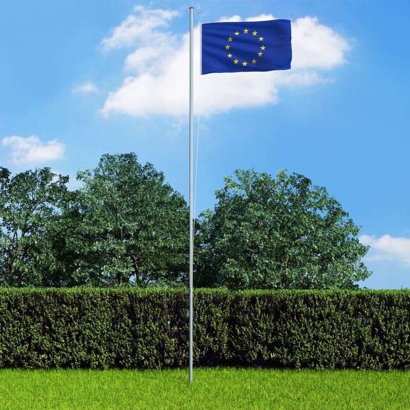 

Bandera de la Unión Europea y mástil de aluminio 4 m