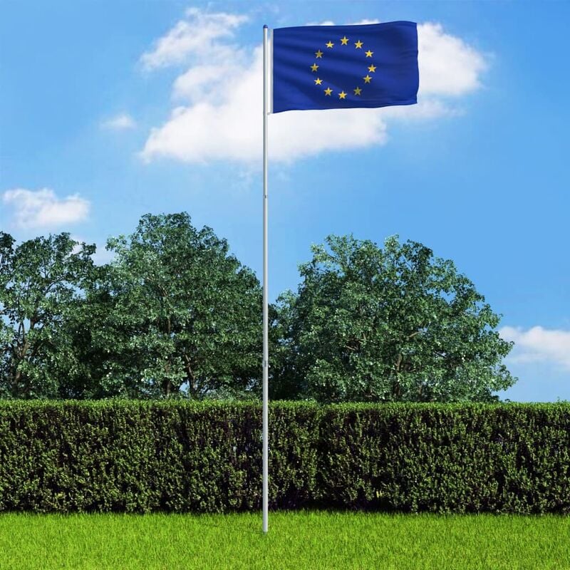 

Bandera de la Unión Europea y mástil de aluminio 6 m