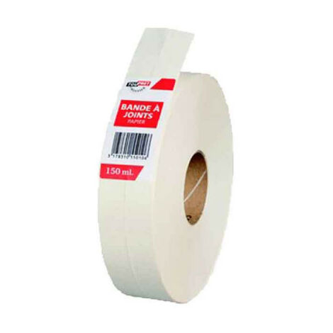 Bandes à joints TOUPRET papier 5cm x 153m - BAJPA05153