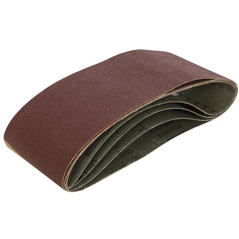 BANDES ABRASIVES 100 X 610 MM 5 PCS GRAIN 40 TRITON 527343
