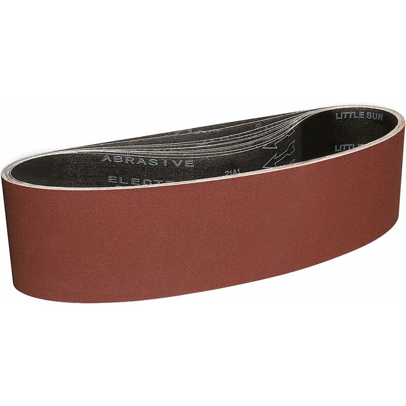 Bandes Abrasives 100x915 mm-10 Pièces de 240 Grain Bande Ponceuse pour Ponçage et Polissage avec Ponceuse à Bande Portable - Ineasicer