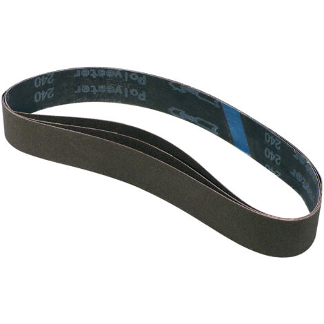 Bandes abrasives 40 x 760 mm Grain 120 - Lot de 3 - 760