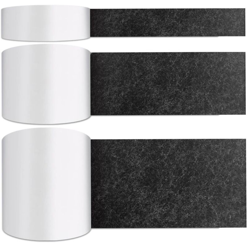 Bandes de feutre autocollantes, patins de protection pour meubles, patins de protection pour pieds de table et de chaise, antidérapants, isolation