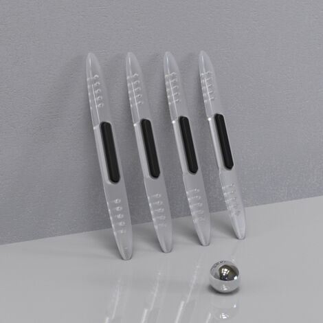 Bandes de protection pour portières de voiture, lot de 4, matériau antistatique, protection pour pare-chocs de voiture (transparent)