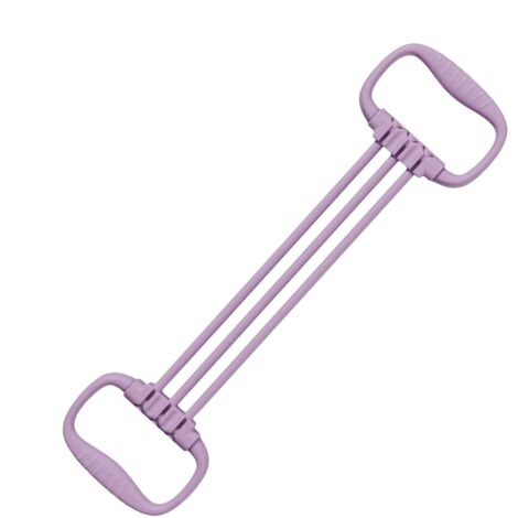 Bandes de résistance pour exercices  Bande de fitness - Extenseur de poitrine à 6 niveaux pour tonifier les muscles des jambes, des bras et du dos - Salle de Pilates