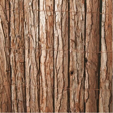 Bandes d'écorce de pin simple face Arella Wood 1 x 3 mètres Verdelook