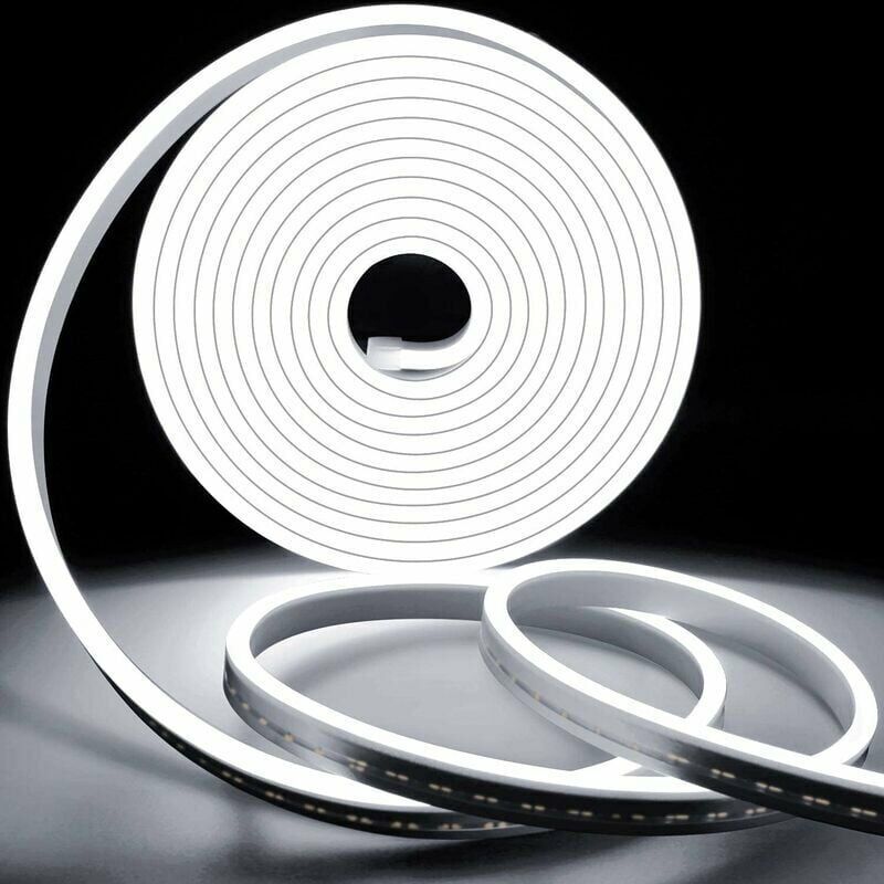 Bandes lumineuses flexibles au néon, Bande LED néon étanche, parfaite pour la décoration intérieure extérieure,Bande lumineuse 12V (sans aucun