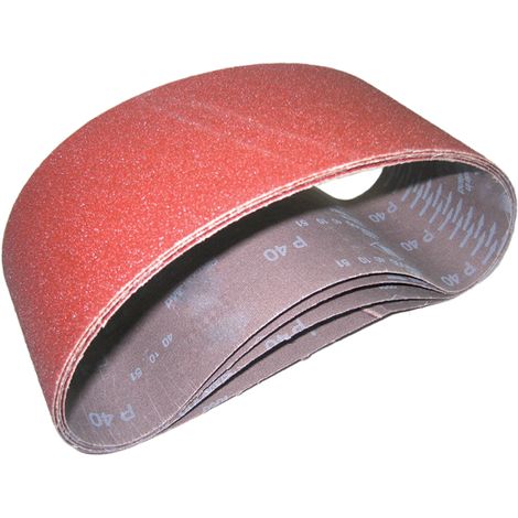 Ceinture de ponçage pour ponceuse à bande Klingspor; LS 309 XH; 75x533 mm;  K60; 10 unités - 4139_KLI - Bandes abrasives - Polissage, matériaux de  ponçage