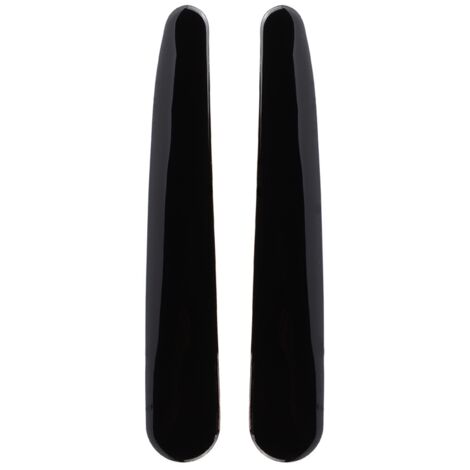 BANDES PROTEGE CARROSSERIE NOIRES 2x30CM AMIO