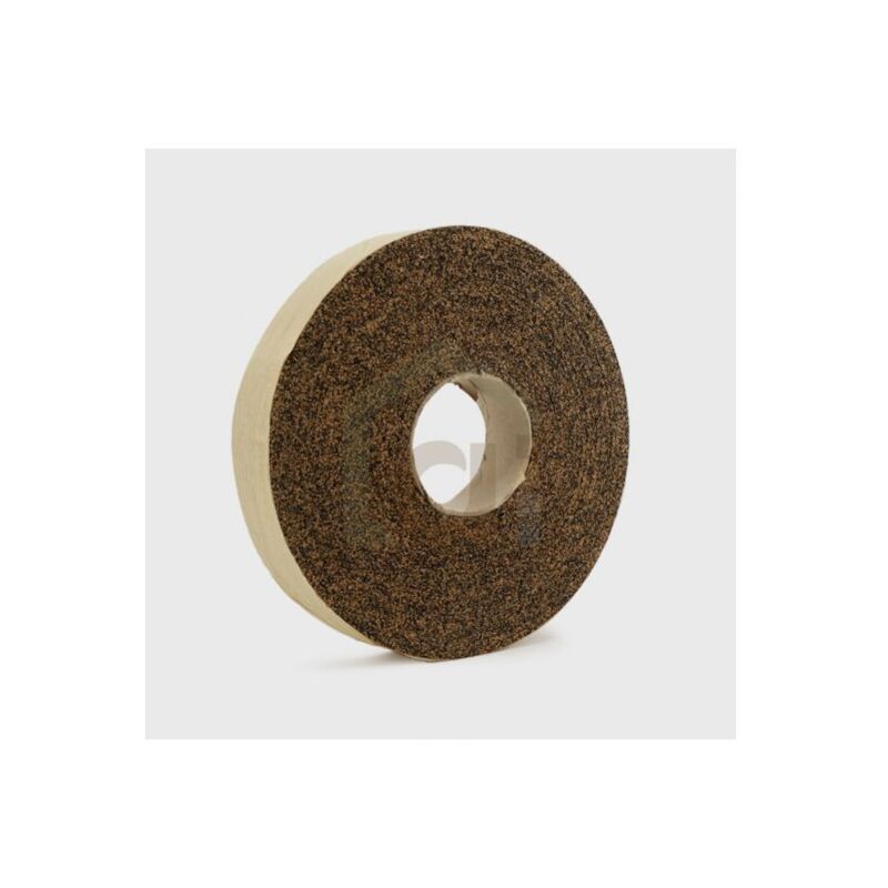Bandes résilientes en liège et caoutchouc, bobine de 10 mètres, ép. 4mm - l.10cm x L.10 mètres linéaires