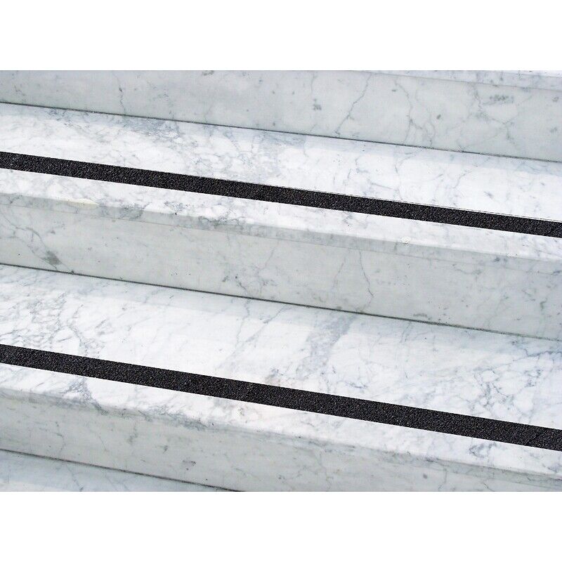 Bande antidérapante adhésive Dinastair en largeur 50 mm en rouleau de 15,30 m - dinac