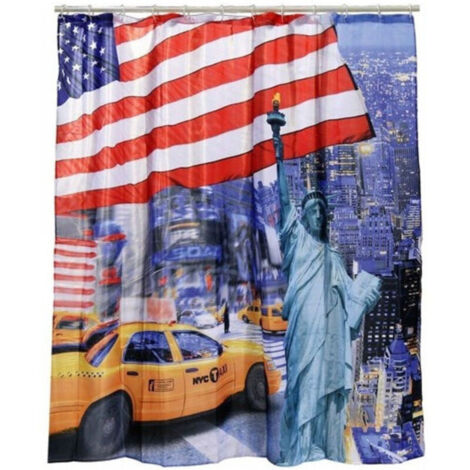 Bandiera di New York in vendita da Bagno Tendena con Ganci 180x180 cm