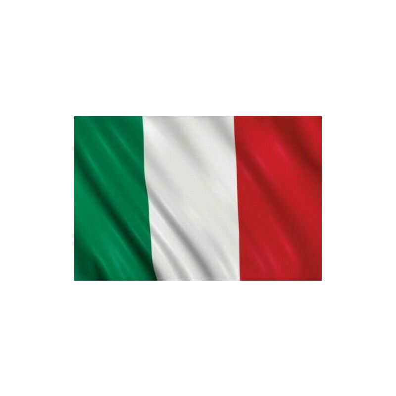 Image of Homegarden - Bandiera italia italiana 150x90 cm con asola per asta tricolore grande italy