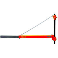 Supporto a bandiera per paranco elettrico estensibile - portate max: kg.600/ cm.75 - kg.300/cm.110