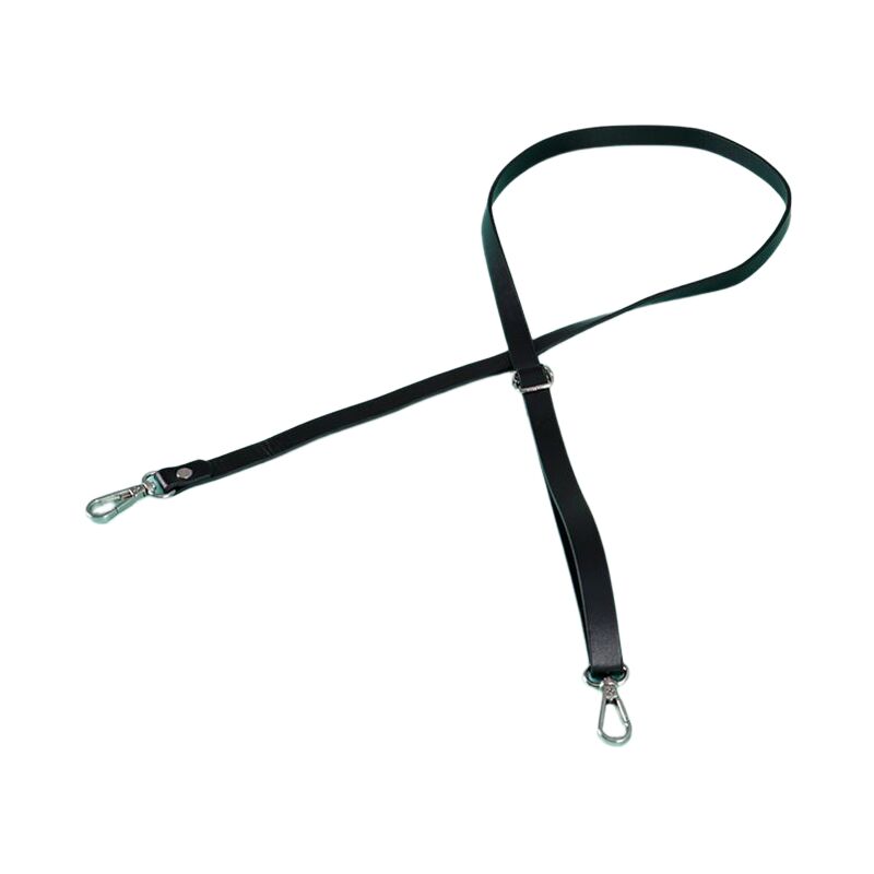 Bandoulière pour sac à main en cuir pu Noir