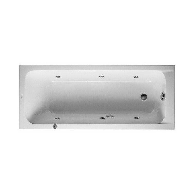

Bañera Bañera de hidromasaje rectangular D-CODE 110 l 170x70 blanco 1 RS Jet Project