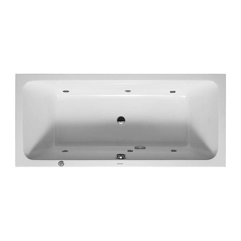 

Bañera Bañera de hidromasaje rectangular D-CODE 150 l 180x80 blanco, 2 archivos Jet Project