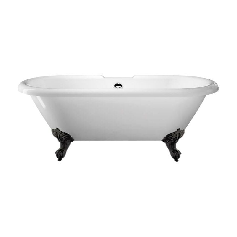 

Rogier&mothes - Bañera con patas CHELSEA PATAS DE ÁGUILA NEGRAS 151 cm