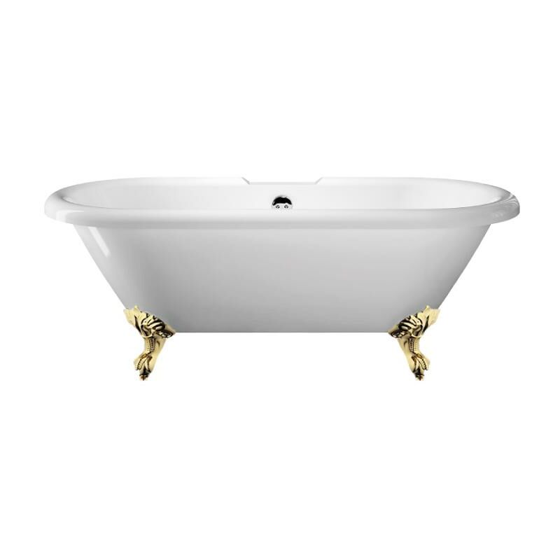 

Rogier&mothes - Bañera con patas CHELSEA PATAS DE ÁGUILA DORADAS 151 cm