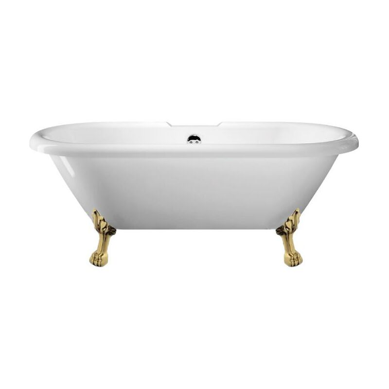 

Rogier&mothes - Bañera con patas CHELSEA PATAS DE LEÓN DORADAS 170 cm