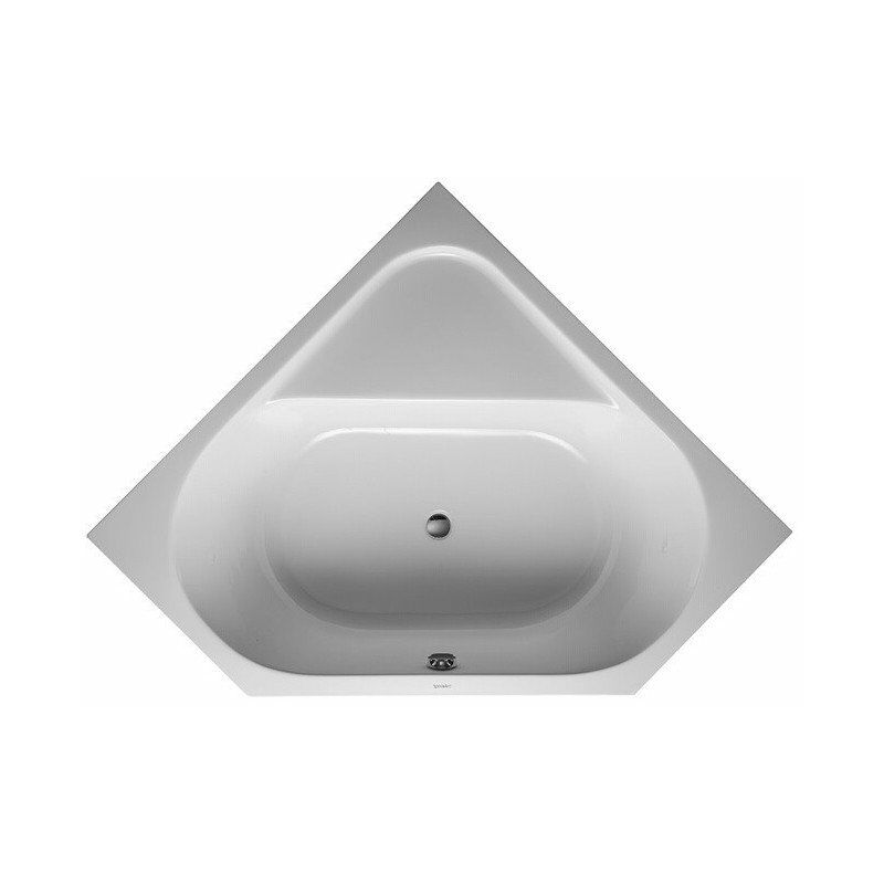 

Bañera de esquina DURAVIT D-CODE, 2 respaldos, blanco 1400 x 1400 mm