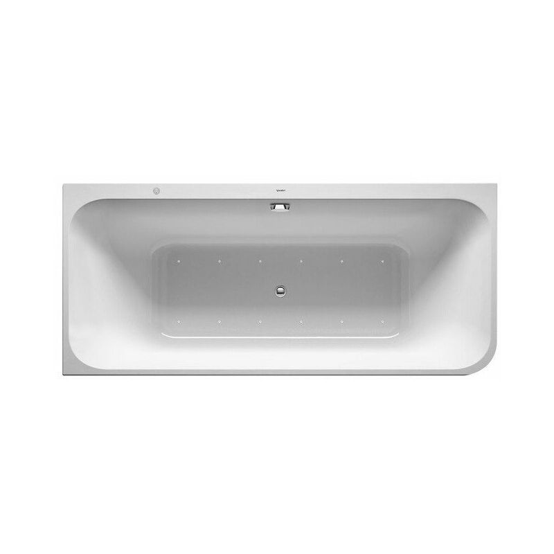

Duravit - Bañera de hidromasaje HAPPY D.2Plus 1800x800mm. angef.Acrylv..Graph.S.Matt esquina izquierda .CP