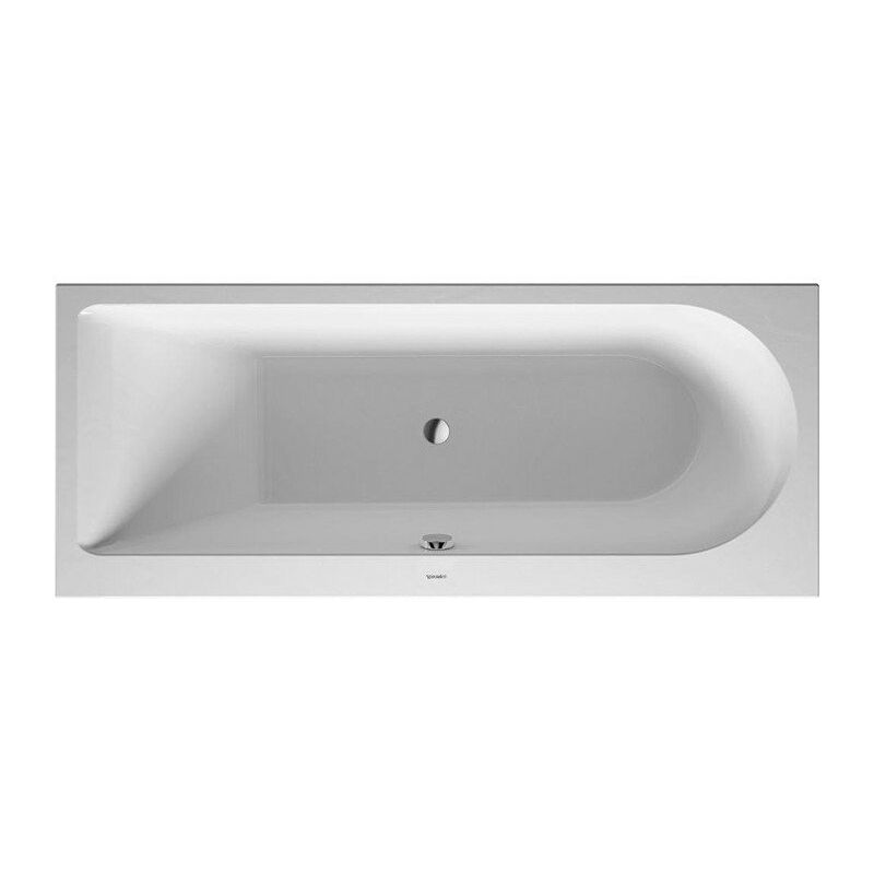 

DARLING NEW bañera rectangular 1700x700mm 1 respaldo inclinado blanco izquierdo
