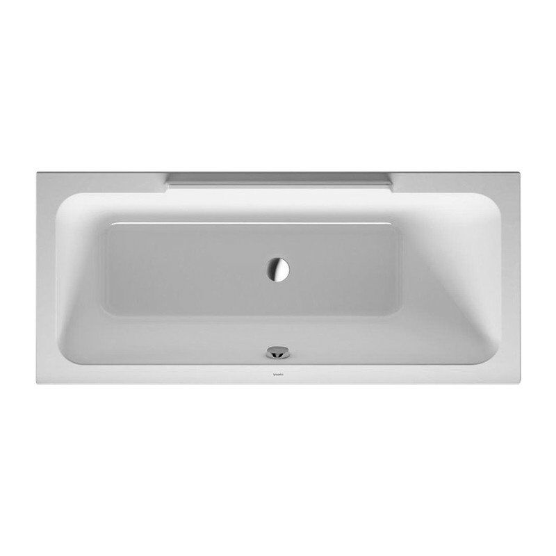 

Duravit - DURASTYLE bañera rectangular 1 respaldo inclinado a la derecha 1600x700mm blanco