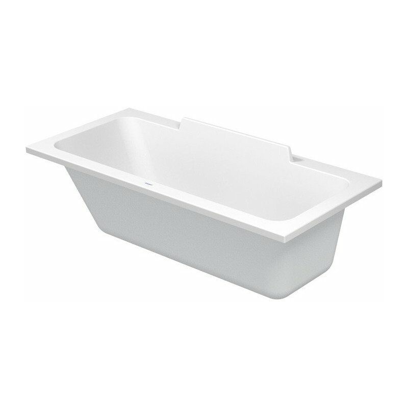 

Duravit - DURASTYLE bañera rectangular 1 respaldo inclinado a la izquierda 1700x750mm blanco