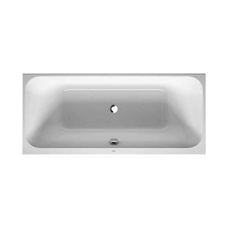 

Duravit - Bañera rectangular HAPPY D.2 2 respaldo inclinado 1800x800mm blanco