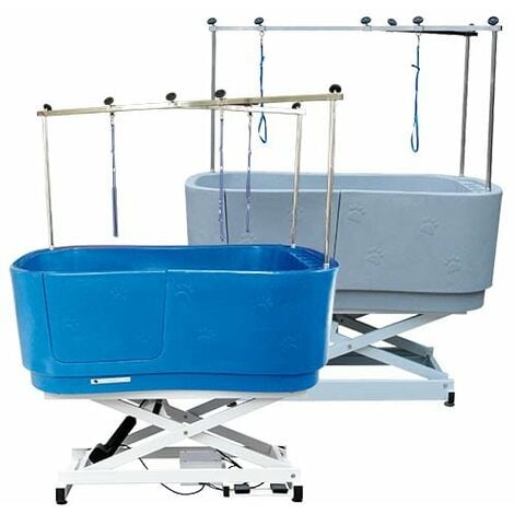 Bañera eléctrica Ibáñez Glenbath para peluquería canina disponible en varios colores, altura ajustable, diseño vanguardista ergonómico