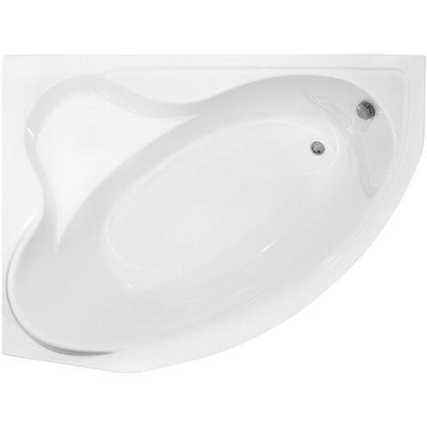 Bañera esquinera DELFINA 166 X107CM lado izquierdo, con faldón