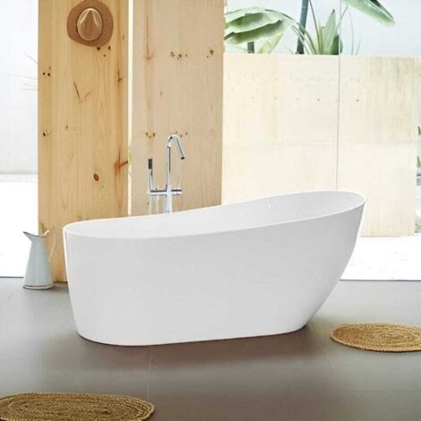 Bañera exenta acrílico DALIA BLANCA  SANYCCES  180 cm