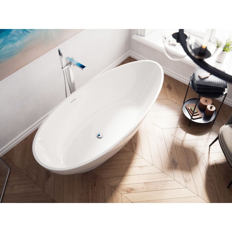 

Emotion - Bañera exenta Iconic 190 Mineral fundido Blanca brillante