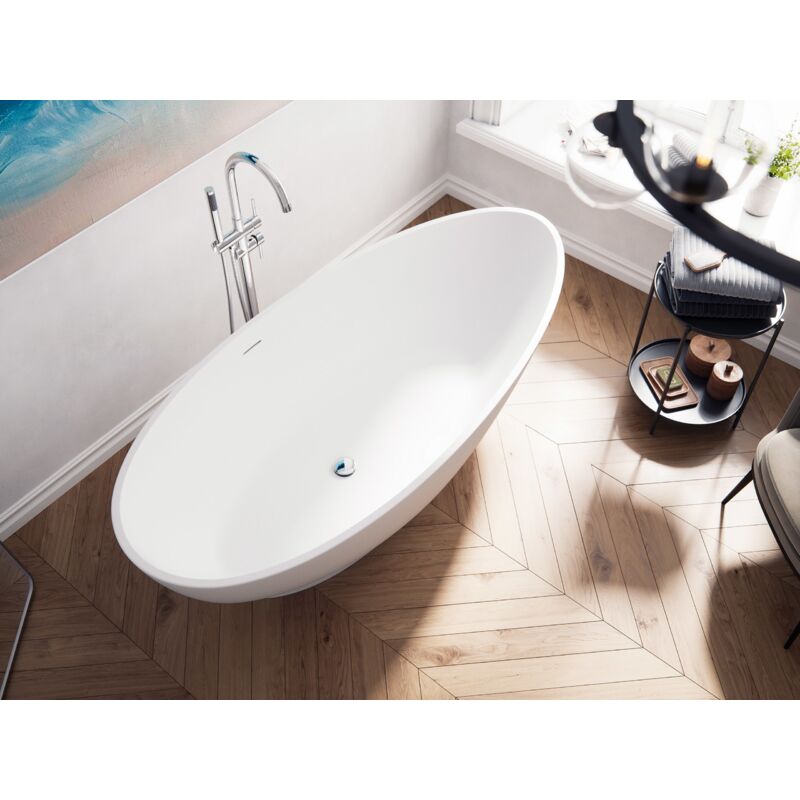 

Bañera exenta Iconic 190 Solid Stone Blanca mate