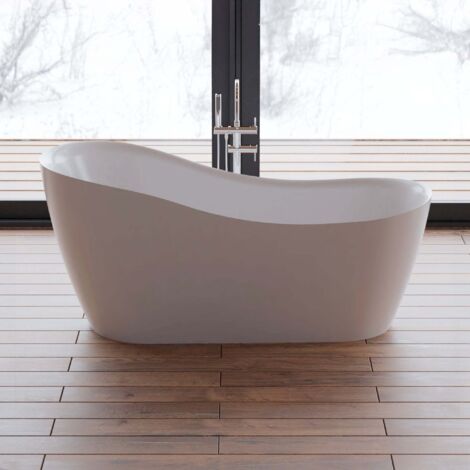 Bañera exenta - Jazz 170 blanche - Blanco - 170 x78 x78 cm, by SPALINA