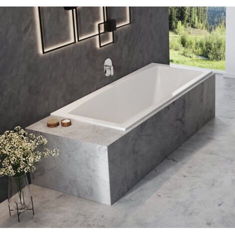 Bañera FORMY 02 SLIM 180 x 80 blanco