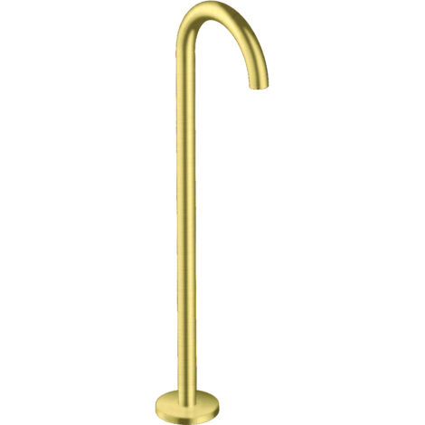 Bañera hansgrohe AXOR Uno, de pie, curva, saliente 226mm,