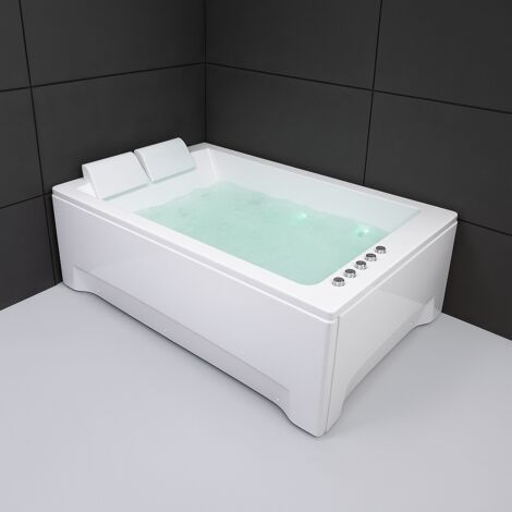 Bañera hidromasaje - Kensho duo Wave - Blanco - 180 x120 x68 cm, by SPALINA