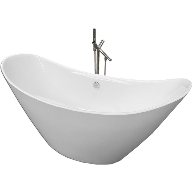 

Bañera Independiente 172x72cm Wanda+grifo Diseño Moderno e Innovador