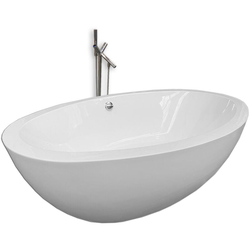 

Bañera Independiente 190x120cm Tiffany+grifo Diseño Moderno e Innovador