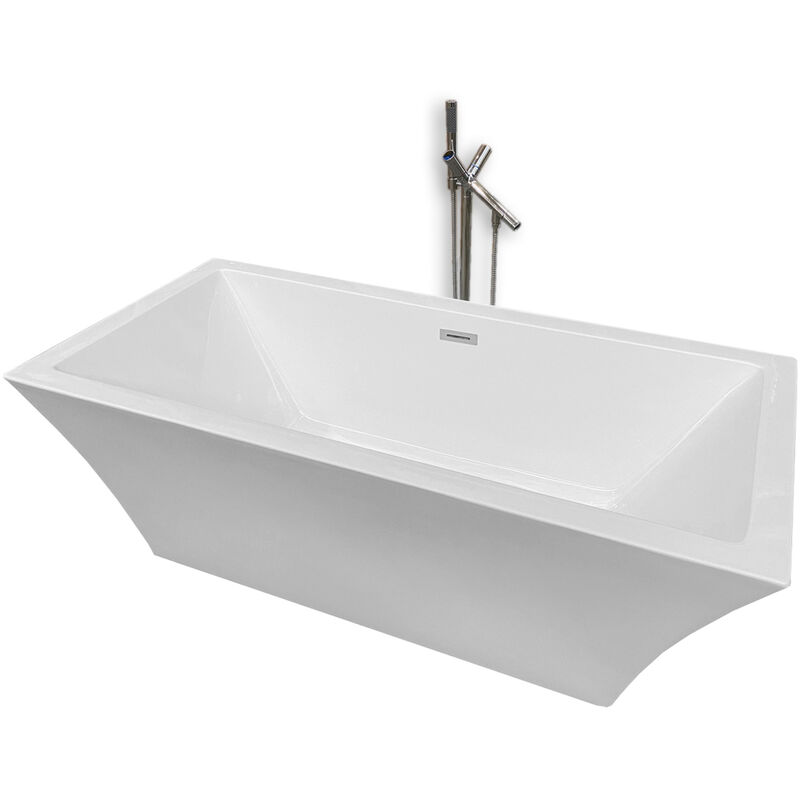 

Bañera Independiente Diseño Moderno e Innovador 170x80cm Susan+grifo