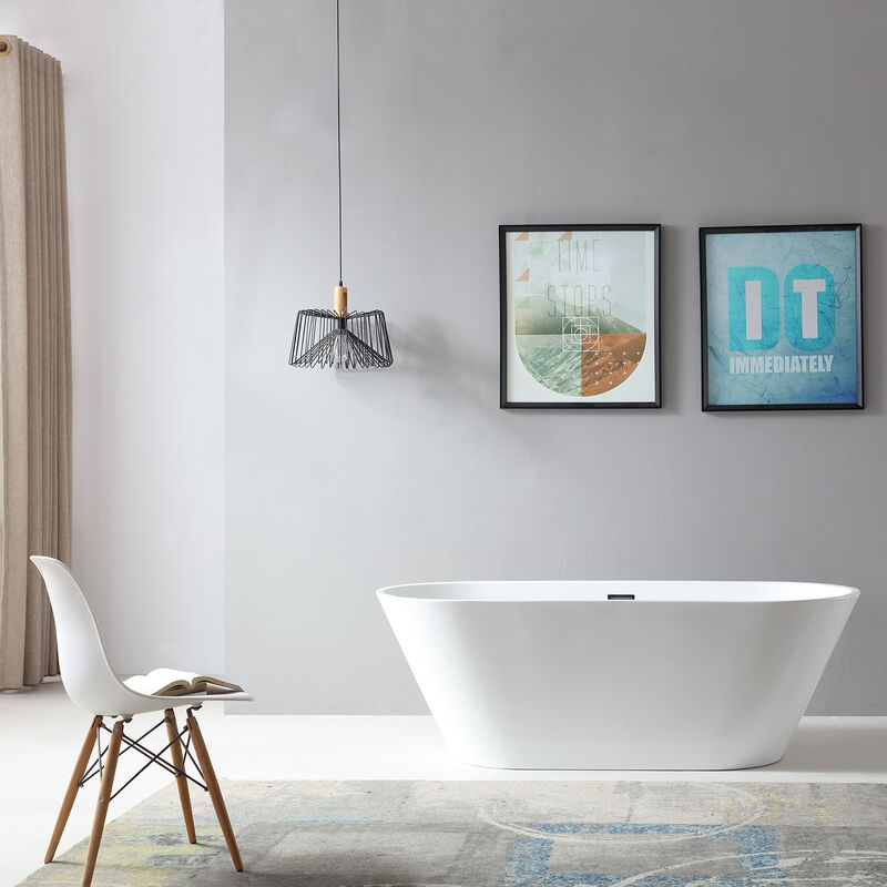 

Bernstein - Bañera isla ovalada en acrílico LUGANO 170 x 74 cm