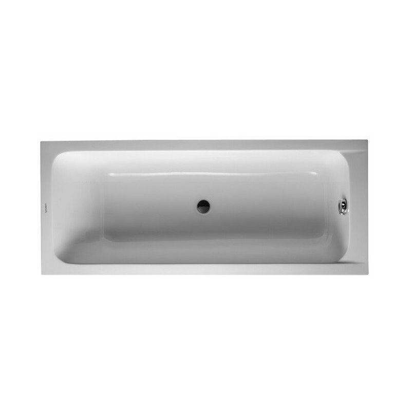 

Duravit - Bañera rectangular D-CODE 1 respaldo inclinado blanco 1700x700mm