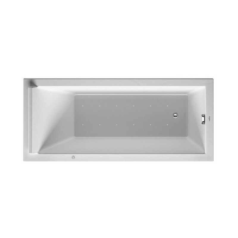 

Duravit - Bañera STARCK rectangular de hidromasaje 135 l 160x70 blanco 1 RS Combi-Syst L