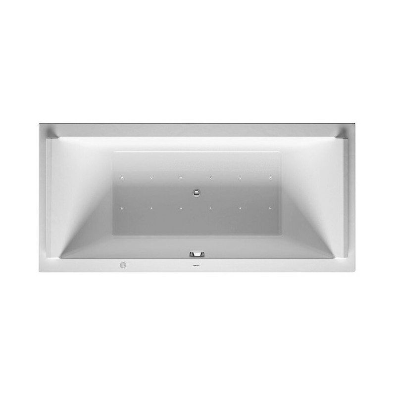 

Bañera STARCK rectangular hidromasaje 241 l 190x90 blanco, 2 respaldos combi-syst L
